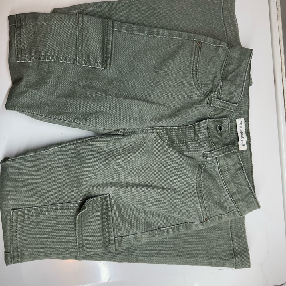 Vanilla Star Kids Green Cargo Pants